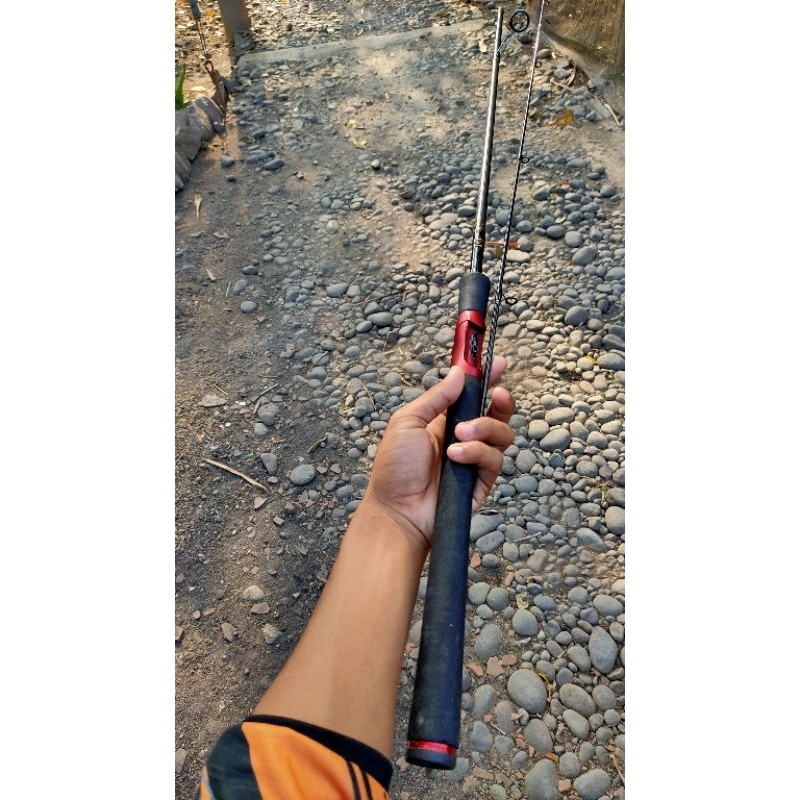 joran custome pecut lycan eclipse 6-17lb top sutet full fuji 180cm