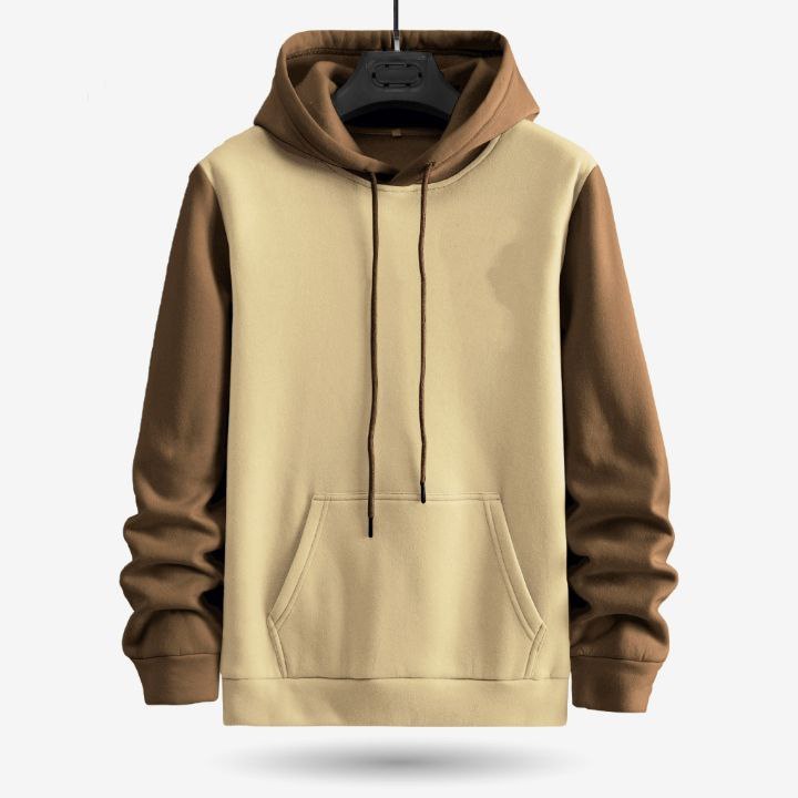 Jaket hoodie kombinasi (S-7XL) Pria Wanita Big size POLOS Jumbo Katun Fleece Premium Bisa Custom War