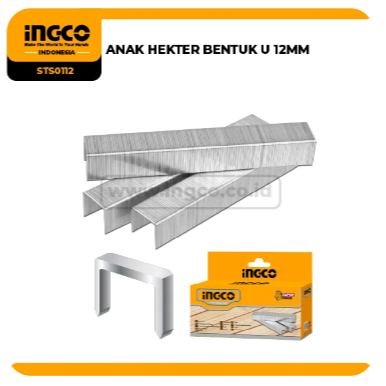 

ISI STAPLES ANAK HEKTER BENTUK U 12MM INGCO STS0112