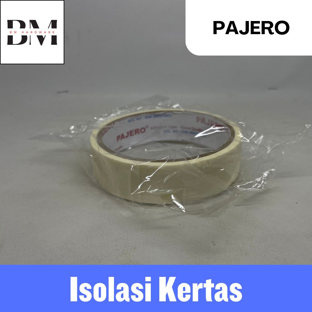 

Isolasi Kertas PAJERO 1" x 9Yard