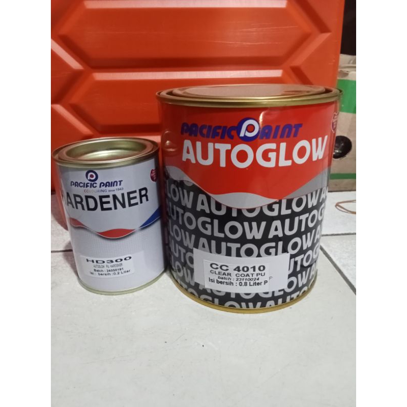 CLEAR COAT AUTOGLOW 4010 PU POLYURETHANE 1LITER+HARDENER