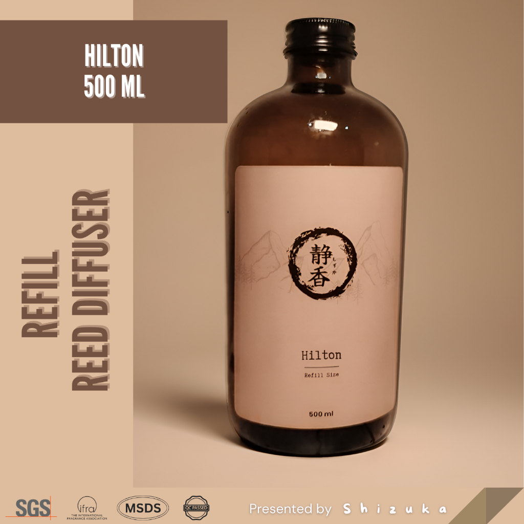 Shizuka Reed Diffuser Aromatherapy Hilton 500ml