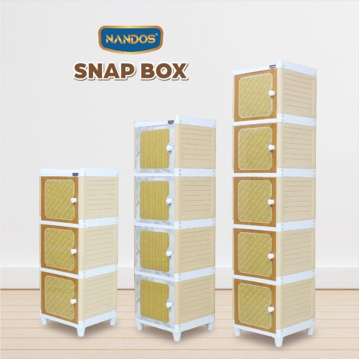 LEMARI CABINET NAIBA NANDOS SNAP BOX 7104 SUSUN 4