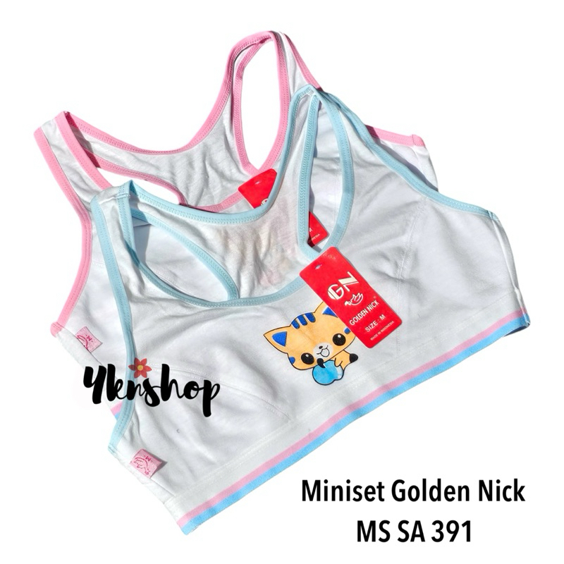 Miniset Golden Nick SA 391 | Miniset Anak Remaja Tanpa Busa Tali Silang