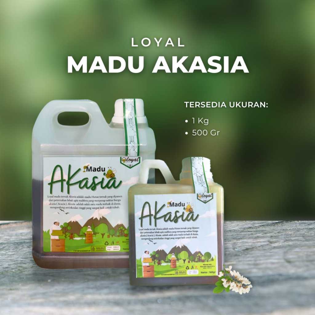 

MADU MURNI LOYAL AKASIA SUPER PREMIUM 100% 1KG
