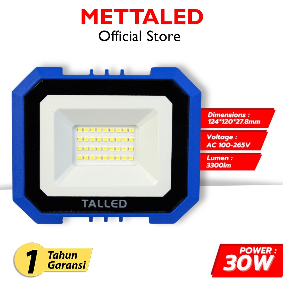 LAMPU SOROT LED TALLED 30W White