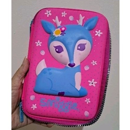 

SMIGGLE PENCILCASE DEER ori smiggle store