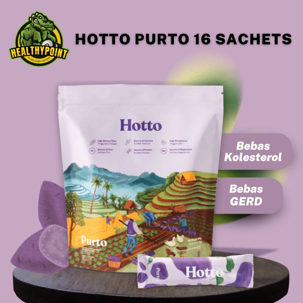 

Hotto Purto Multigrain with Purple Potato 1 Pouch - 16 Sachet