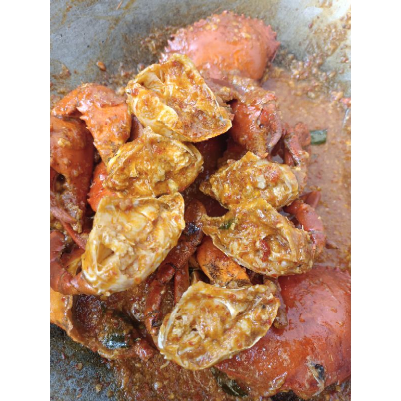 

Kepiting Jantan 2ekor (1/2kg)