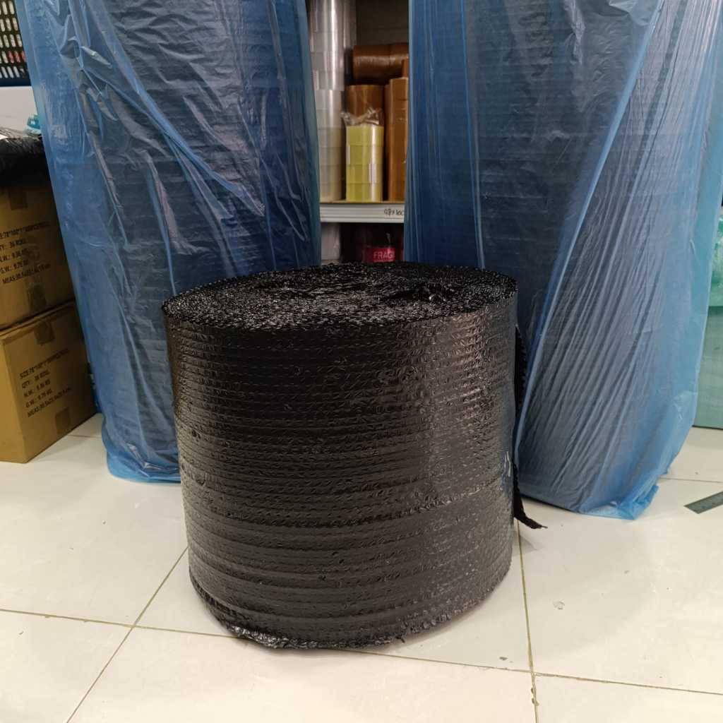 

Bubble Wrap 40cm x 55m Tebal Coreless Bubble Pack Premium (HITAM)