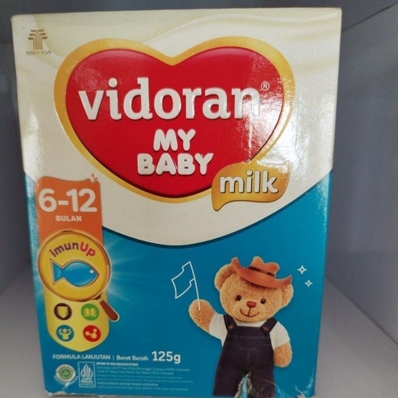 Susu Vidoran My baby 6-12 bulan 125 gram