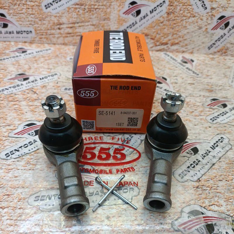 Tie Rod End Tirod Terod Isuzu Panther 2.3 C223 TBR52 Kotak 2.5 C225 TBR54 Pick Up 555  harga set kan
