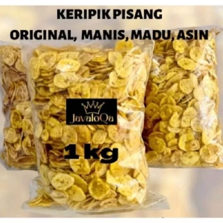 

1KG Keripik Pisang Original Asin Gurih / Keripik Pisang Termurah 1KG