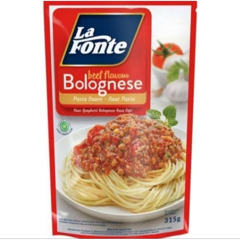 

La Fonte Saus Pasta | Bolognaise | 315 gram