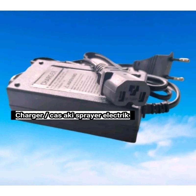 Charger / cas aki sprayer electrik / semprot hama