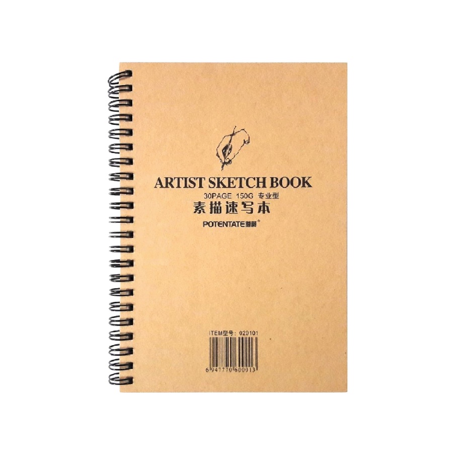 

TREND TERKINI Potentate Artist 19x26cm Wire Bound Sketchbook