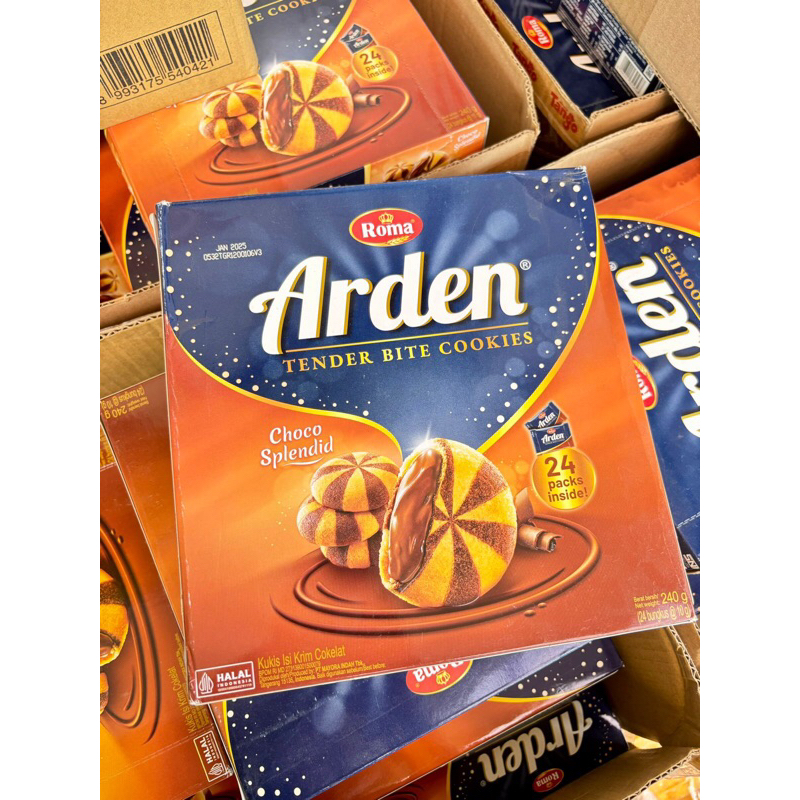 

Arden roma bite cookies, sebox isi 24pcs