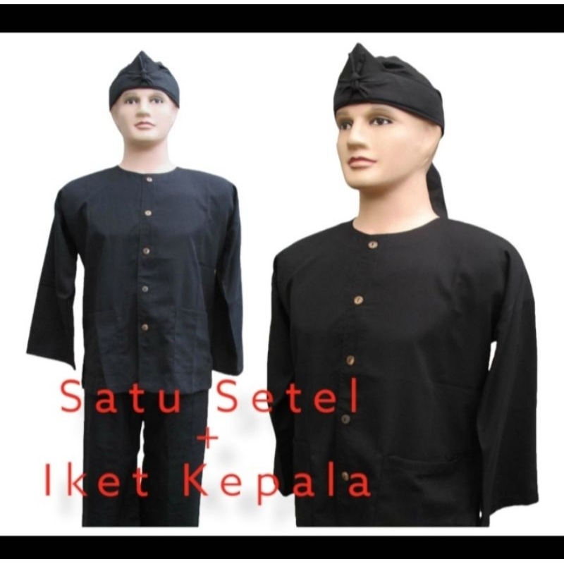 setelan pangsi sunda setelan pakaian adat baju pangsi