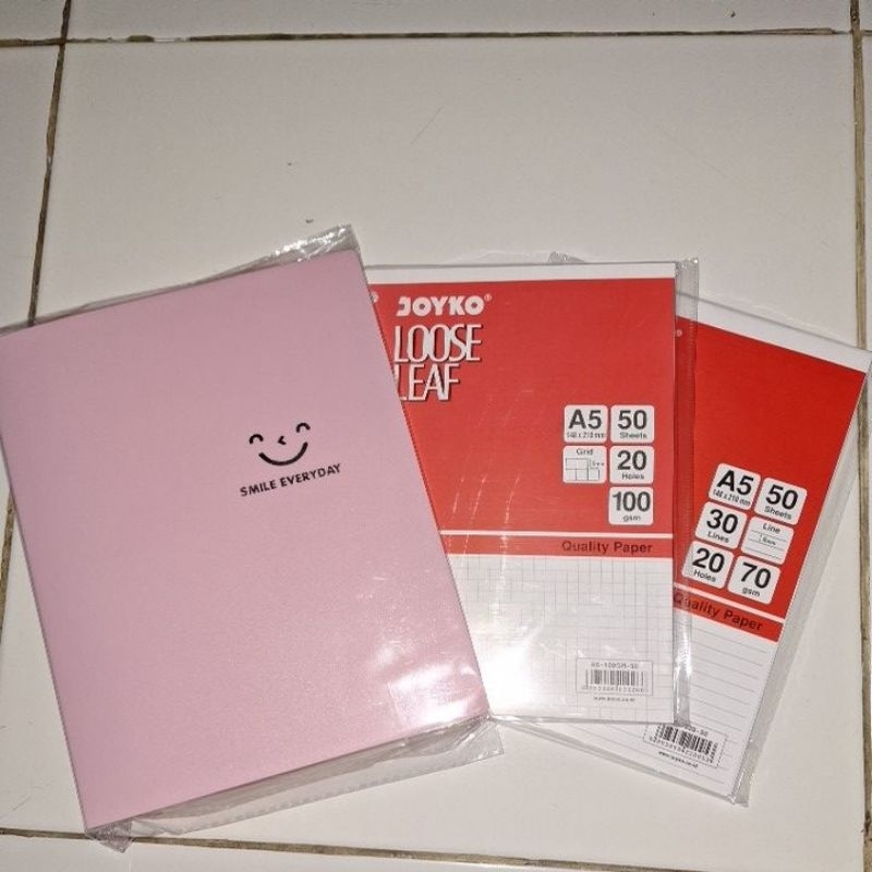 

binder kertas b5 grid line paper isi 50 joyko