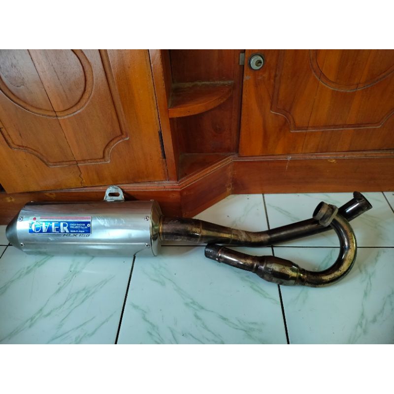 knalpot OVER JAPAN ORI KLX 150/140 Type kompetisi