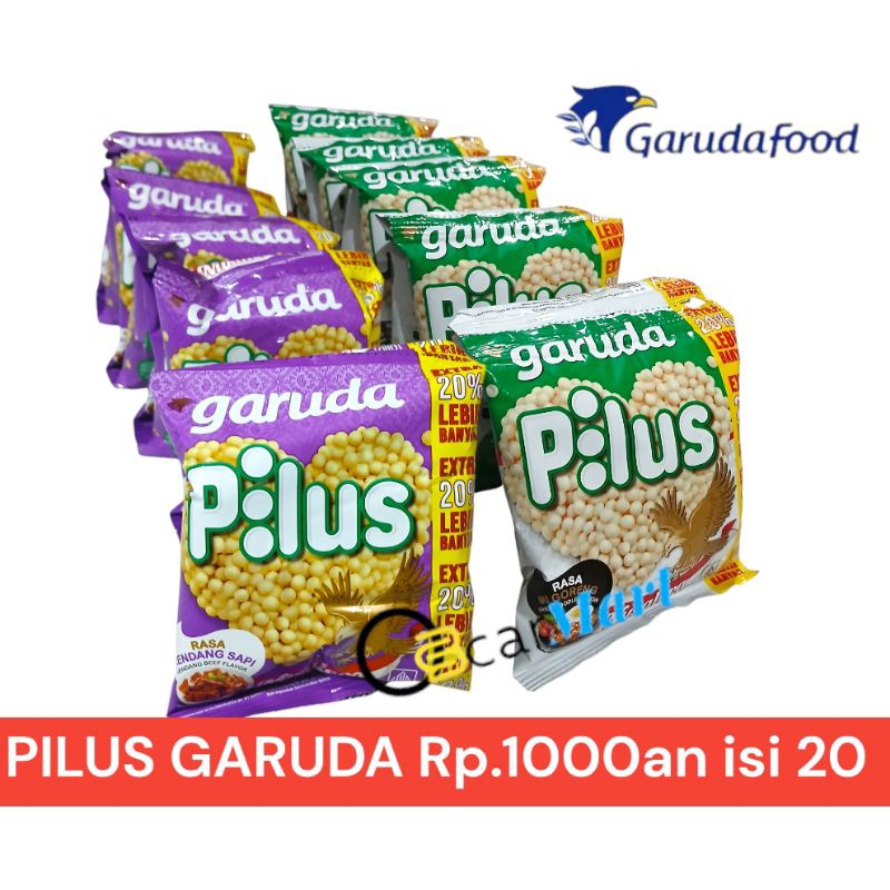 

[Gsv] Snack PILUS GARUDA 1000an isi 20