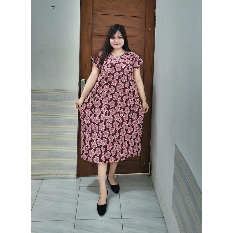 Daster 100 Dapat 3pcs || Daster Wanita Kekinian || Dress || Gaun