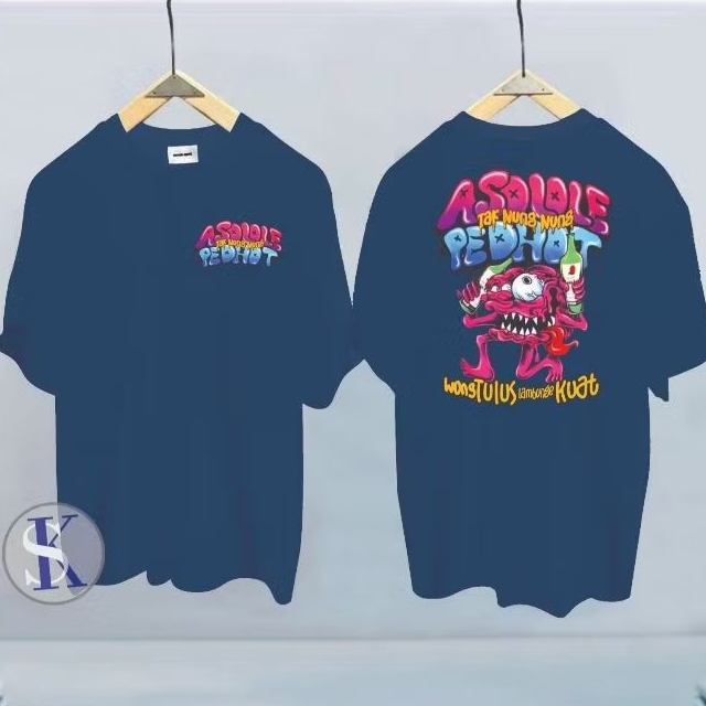 ASOLOLE, PAKAIAN PRIA ATASAN T-SHIRT KAOS GAMBAR LUCU DAN UNIK