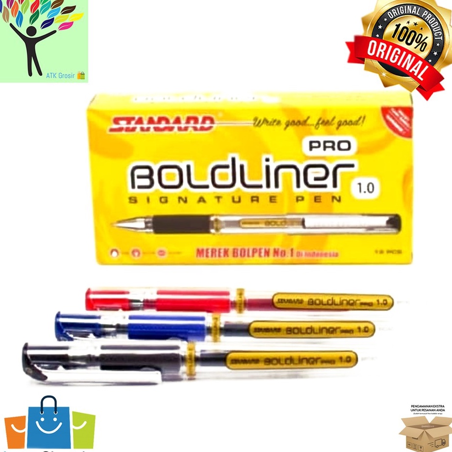 

HANYA DISINI PROMO Pulpen Boldliner Pro 1 Standard