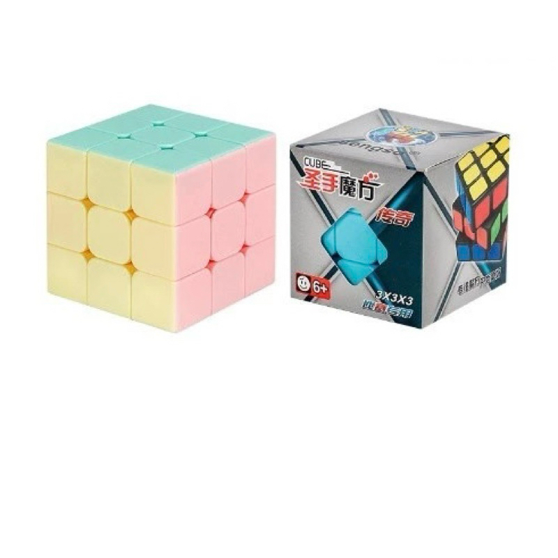 Rubik 3x3 Shengshou Sengso Legend 3x3x3 Stickeless MACARON Yongjun