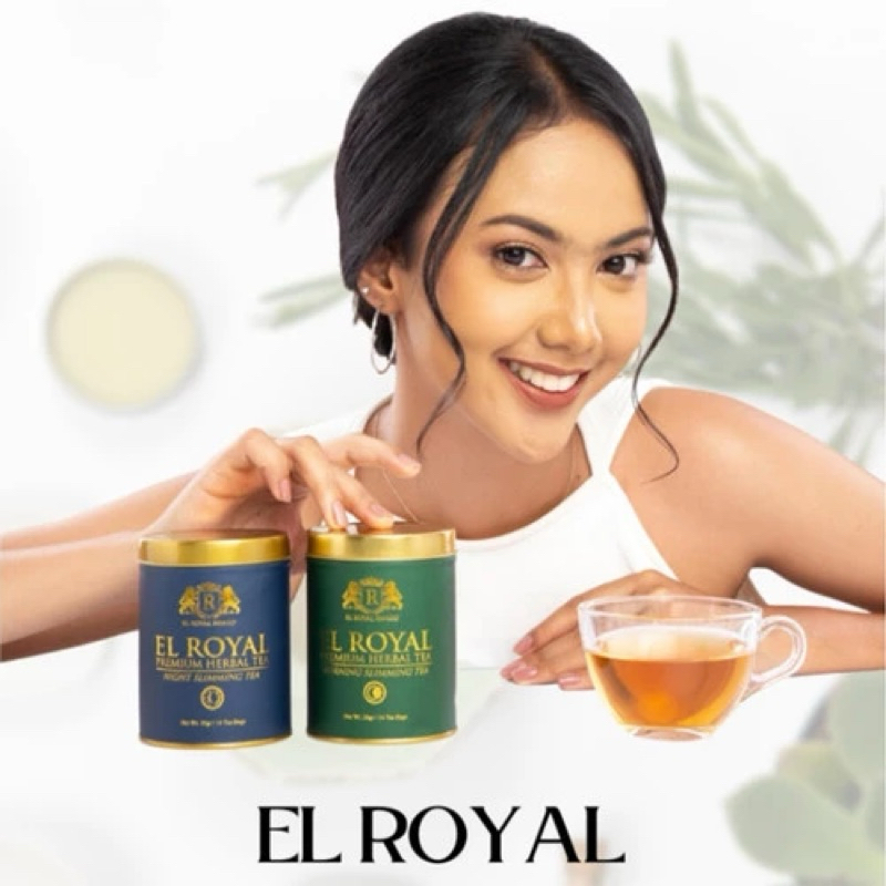 

promo - El Royal Premium Tea / Teh Pelangsing Siang & Malam (1 paket) - ASLI - 1 Paket
