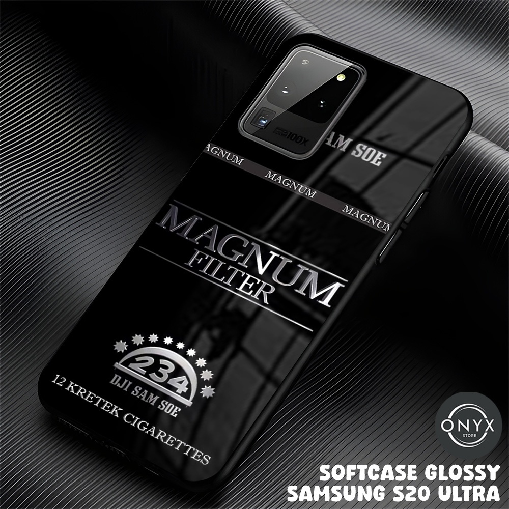 (AA28) Softcase Glossy SAMSUNG S20 ULTRA | Kesing Premium Rokok | Silicon Case Samsung | Onyxstore