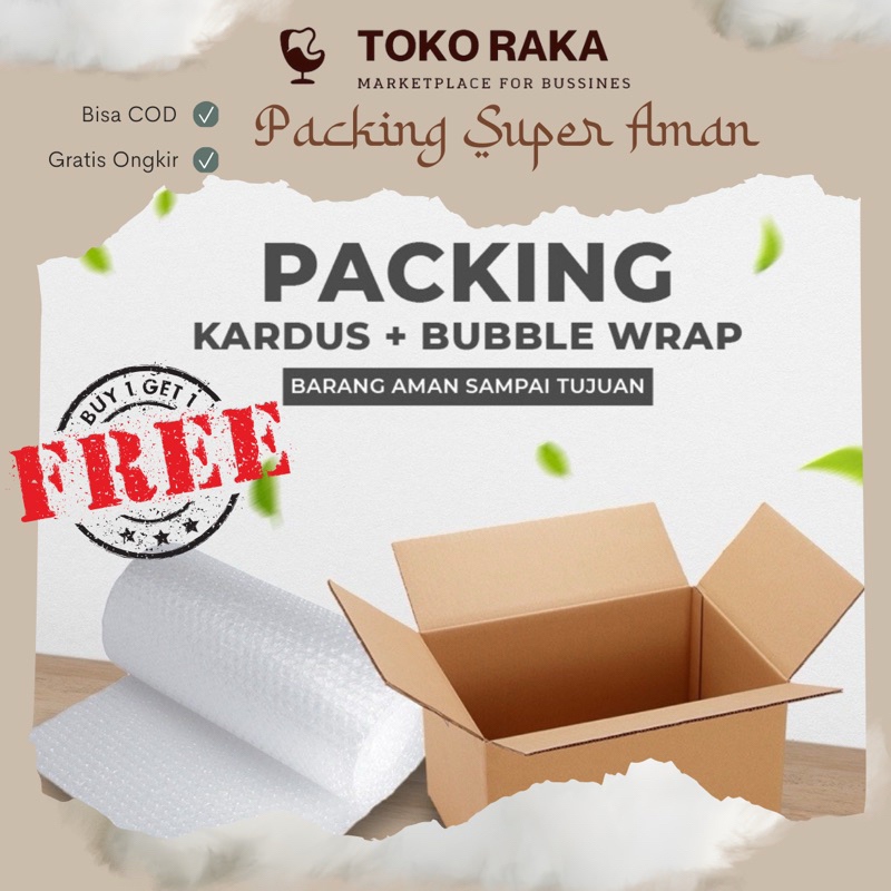 

Bubble Wrap Packing Exrta Tambahan Untuk Keamanan Produk