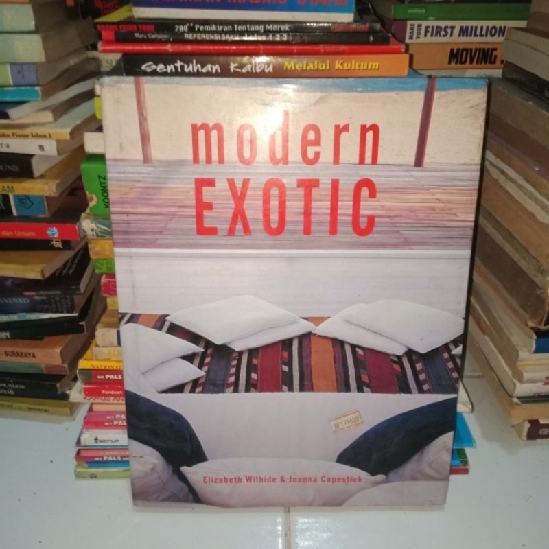 

buku asli // modern exotic - Elizabeth Wilhide
