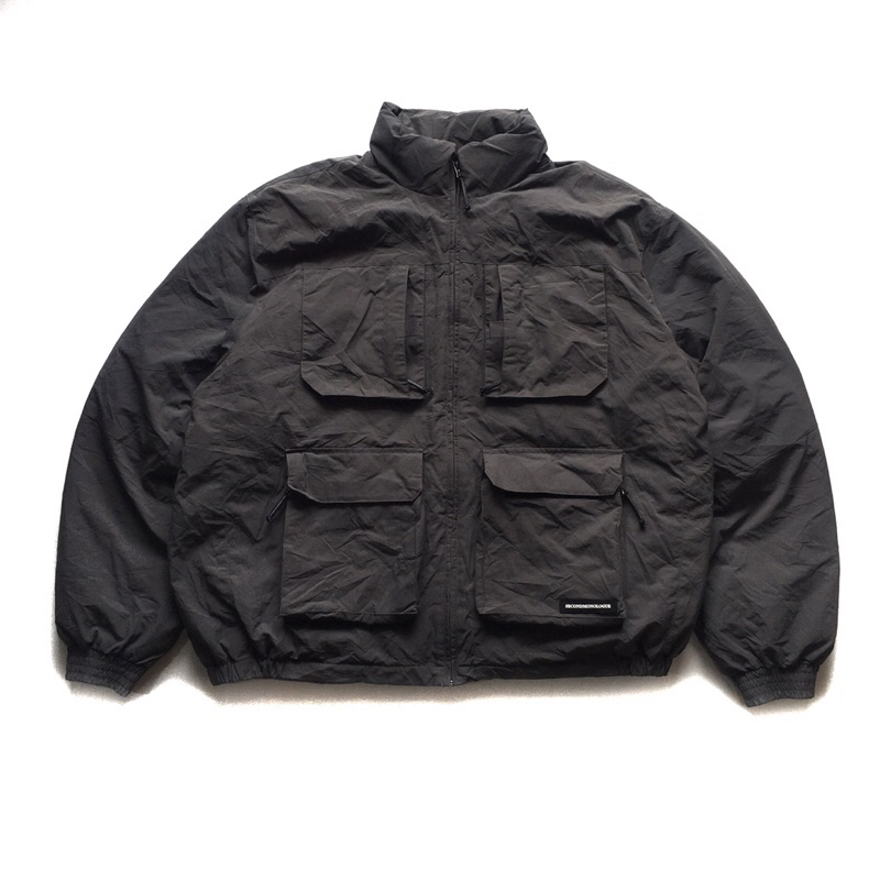 Second Monologue Contemporary Padded Utility jacket