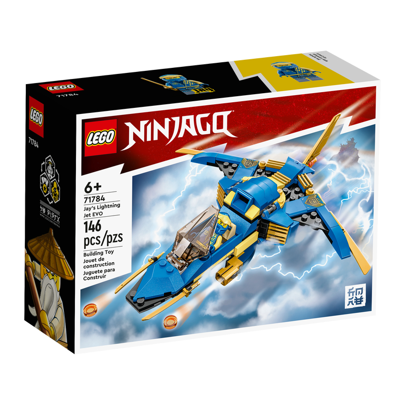 LEGO NINJAGO Jay’s Lightning Jet EVO (LEGO 71784)