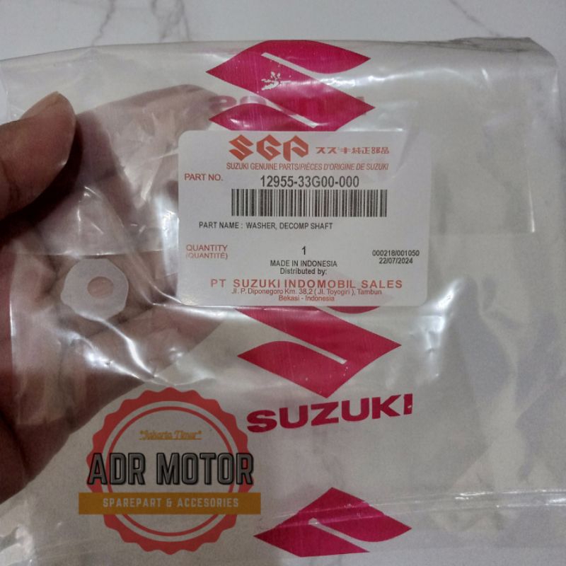 plastik dekompresi spacer noken as spin skywave skydrive hayate 125 original sgp