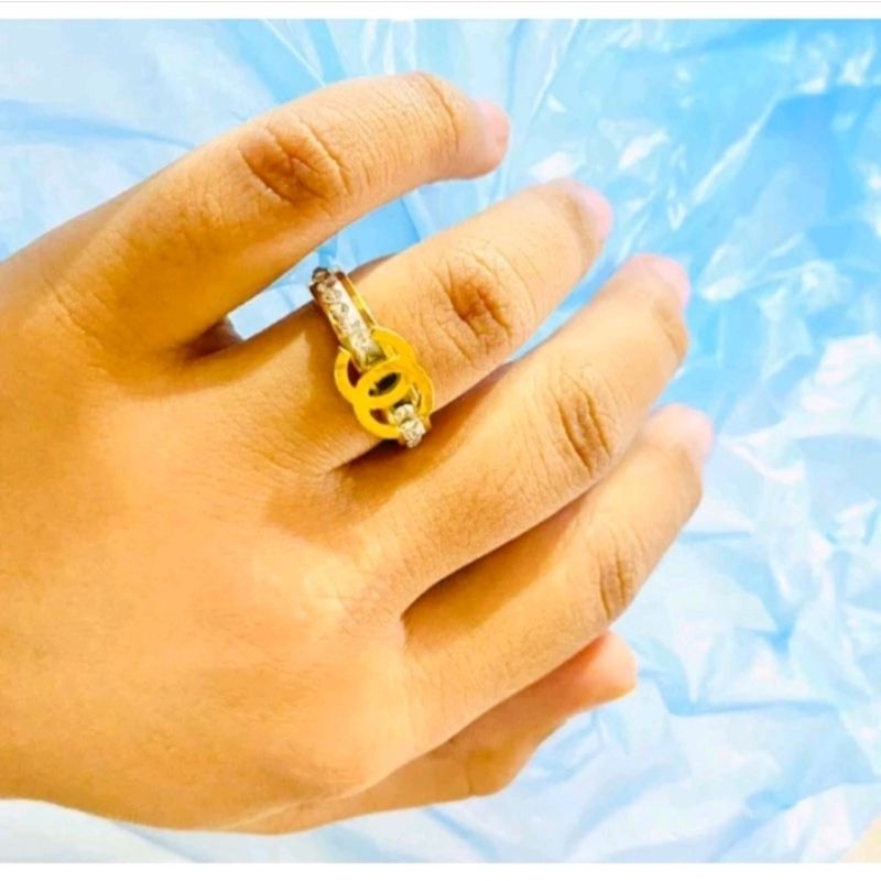 CINCIN TITANIUM ANTI KARAT KOREAN MODEL