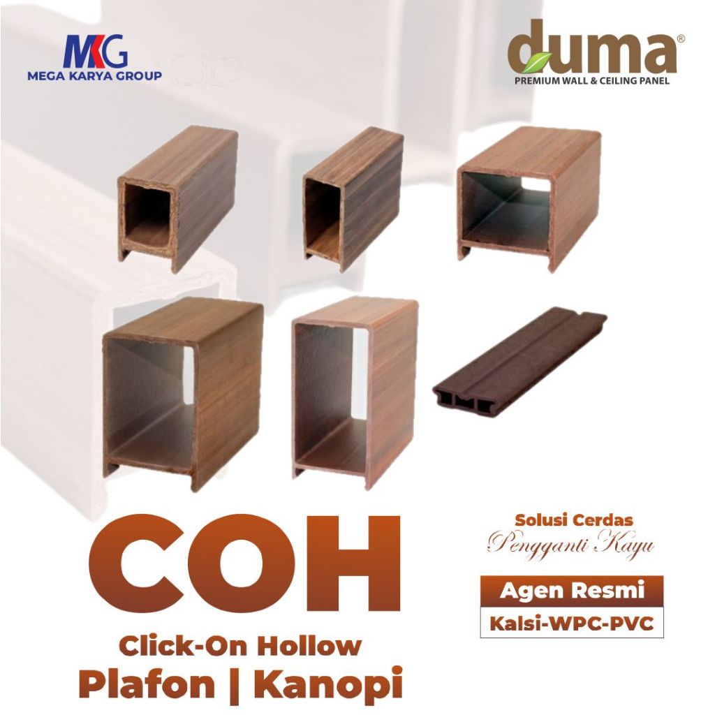 Kisi-kisi DUMA - pagar wpc