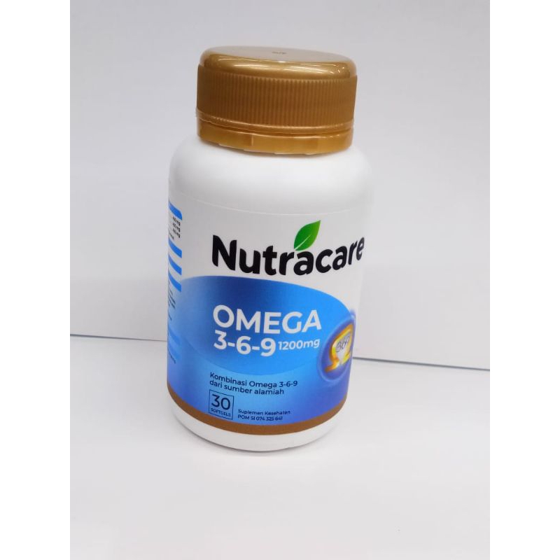 Nutracare omega 369 1200 mg ( kolestrol jantung trigliserida ) exp.februari 2028