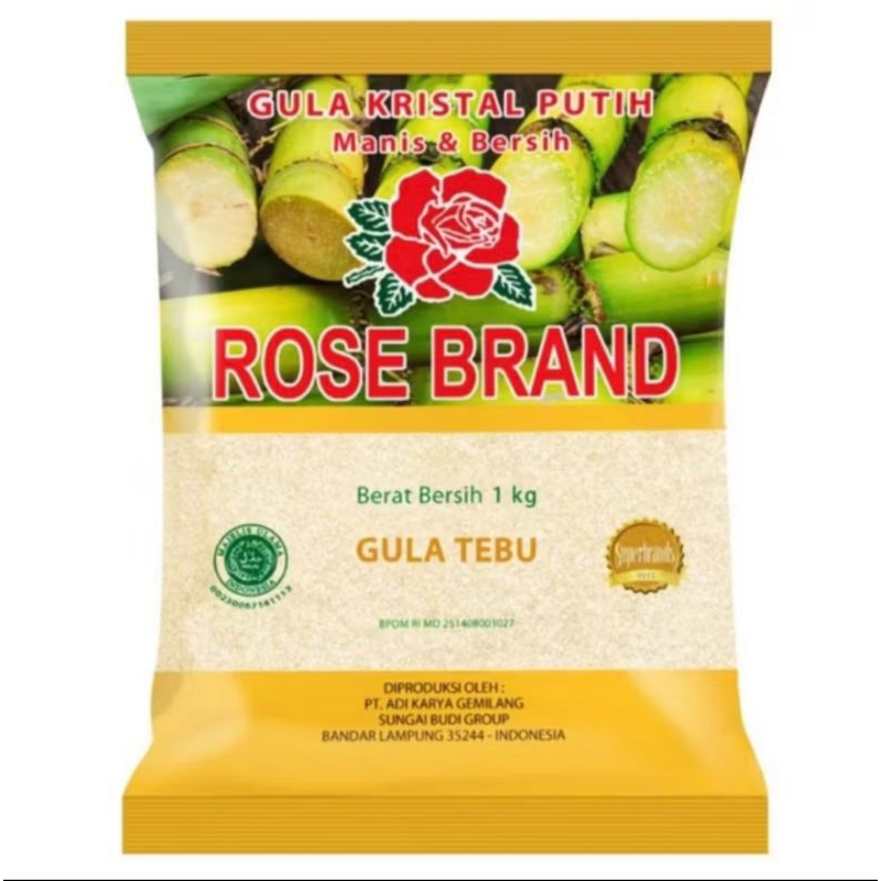 

Rose Brand Gula Pasir 1kg