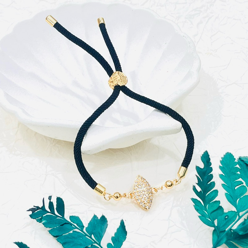 (GSK1)Fashion Jewelry Gelang Tangan Serut Kain Perhiasan Wanita Xuping Lapis Emas