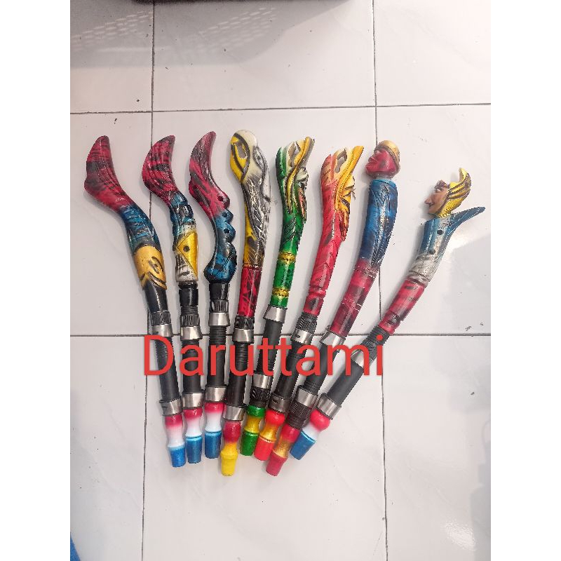 Gagang Joran Pancing Pahul Ukir Motip Airbrush