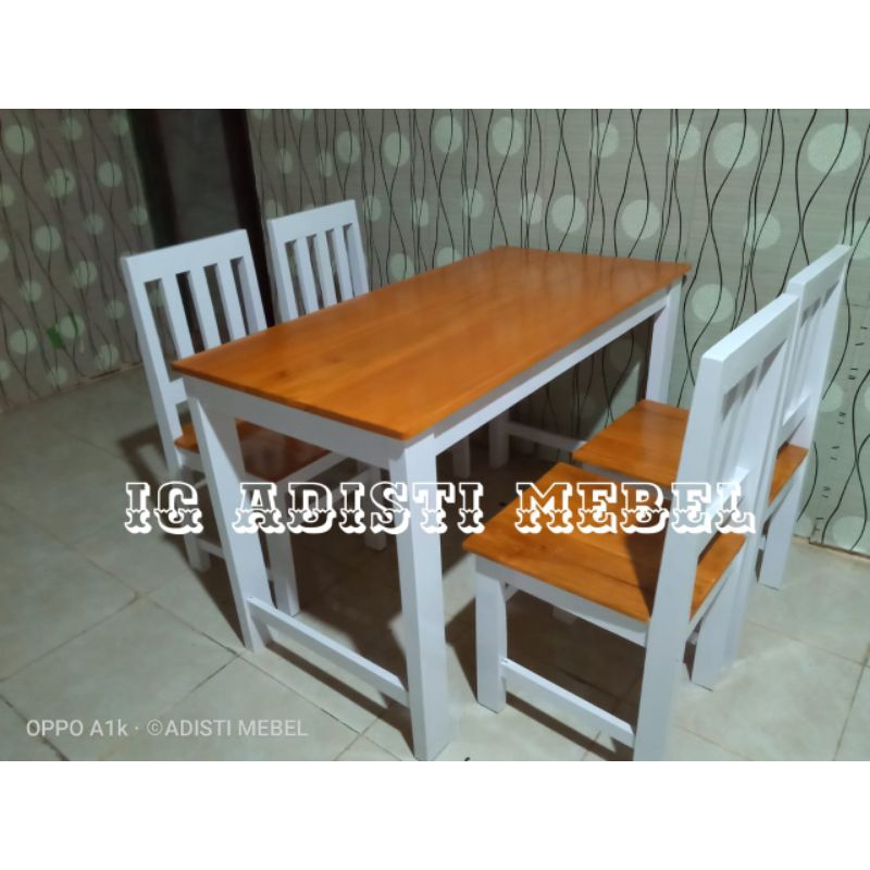 meja kursi makan minimalis modern