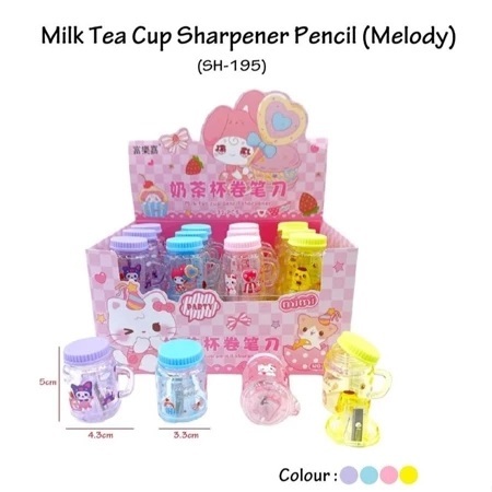 

Rautan / Sharpener Gelas Sanrio 1 Lubang (3708)