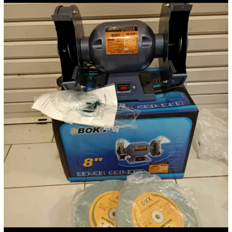 Gurinda duduk boky 8" benz-bend grinder md200e boki