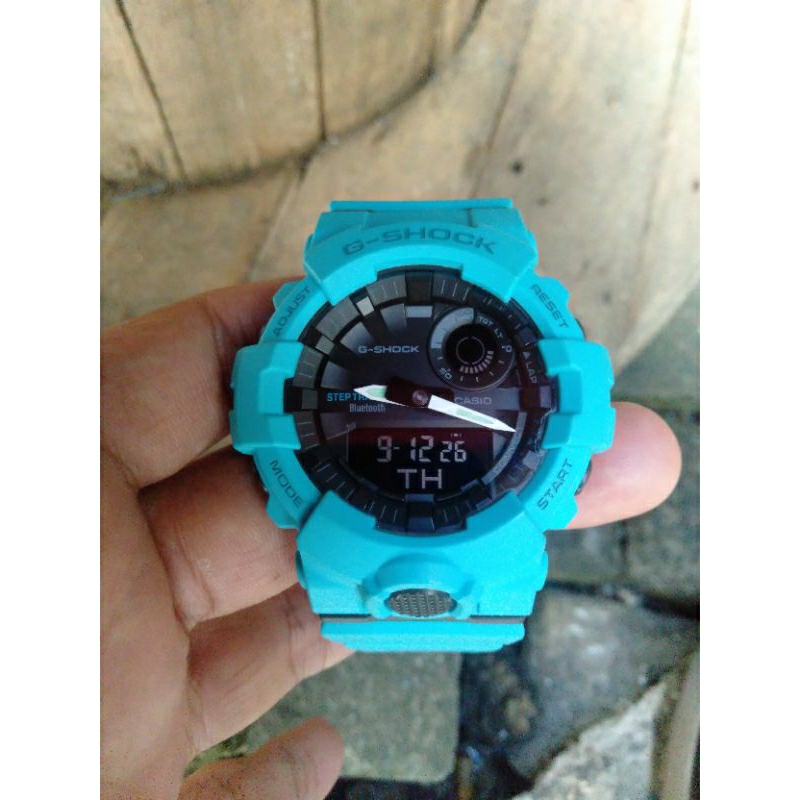 Jam tangan Casio G-Shock GBA-800-2A2DR Original Second Mulus