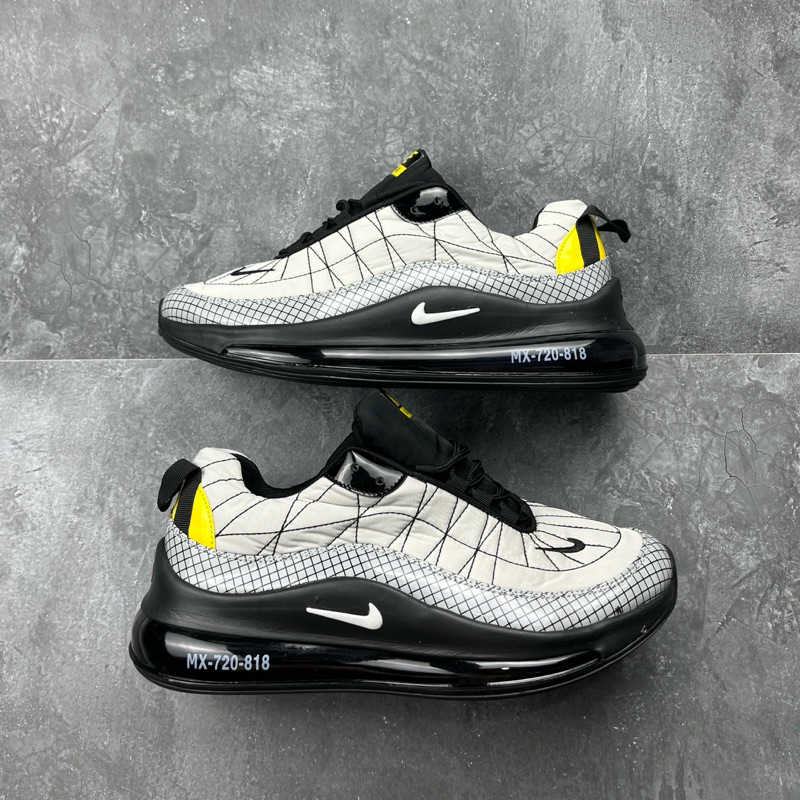 SEPATU SNEAKERS NIKE AIR MAX 720 818 ABU KUNING PRIA