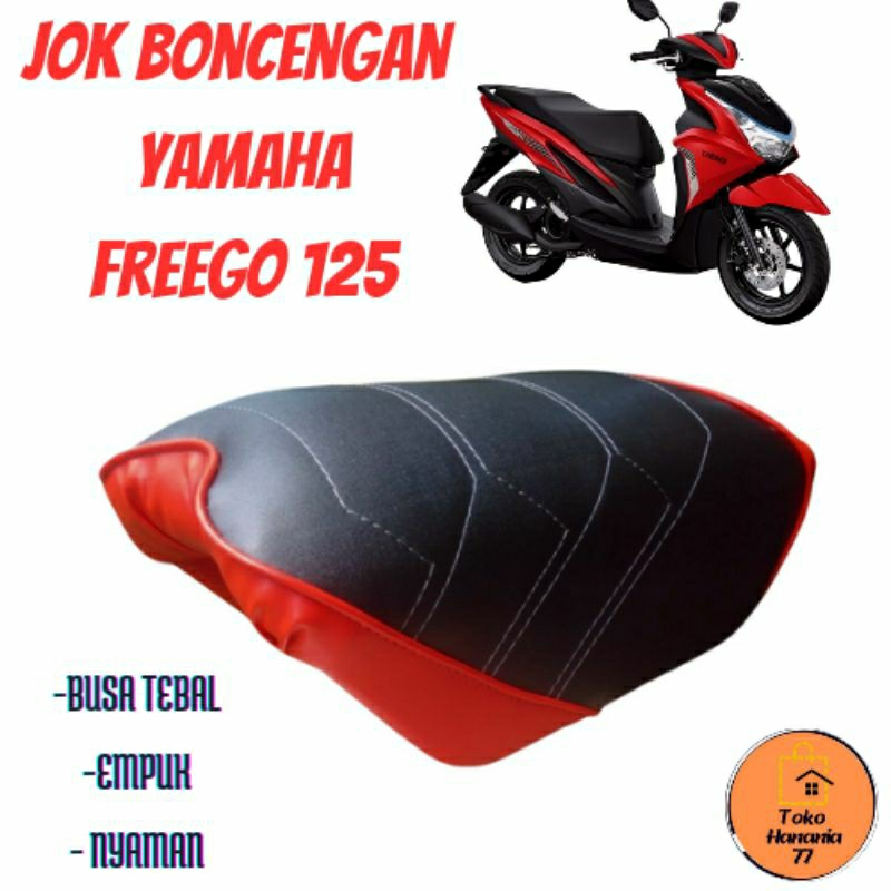 JOK BONCENGAN ANAK MOTOR YAMAHA FREEGO125 KURSI JOK ANAK FREEGO 125 BUSA SUPER TEBAL