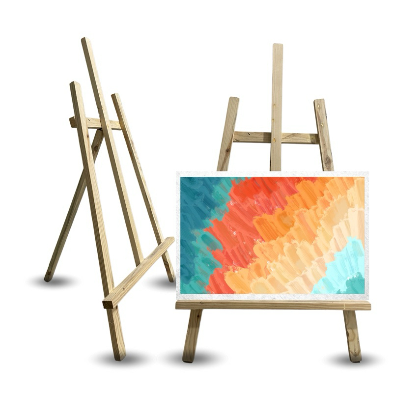 

Easel 55/33 cm, Standing kayu : Standing photo frameless/frame tipis, Standing kanvas lukisan , Standing poster/banner, Standing letter board, objek dekorasi wedding, karangan bunga ucapan/flowerboard, blackboard / chlakboard, objek bundar