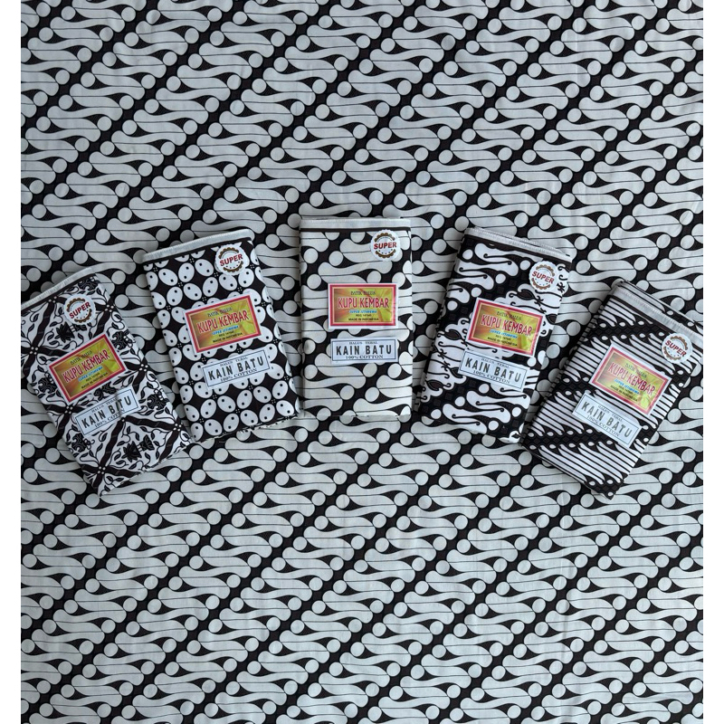 Kain Panjang Jarik Putih Premium Pekalongan 205x115cm